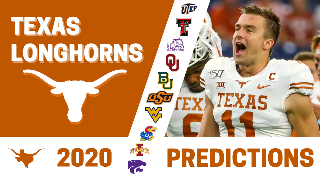 Texas Longhorns 2020 Season Predictions (Game-by-Game)!