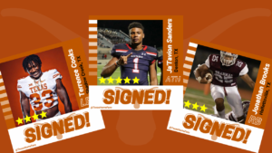 2021 Texas Longhorns Early Signing Day