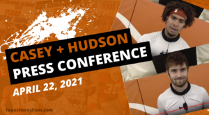 WATCH: Casey Thompson and Hudson Card QB Press Conference
