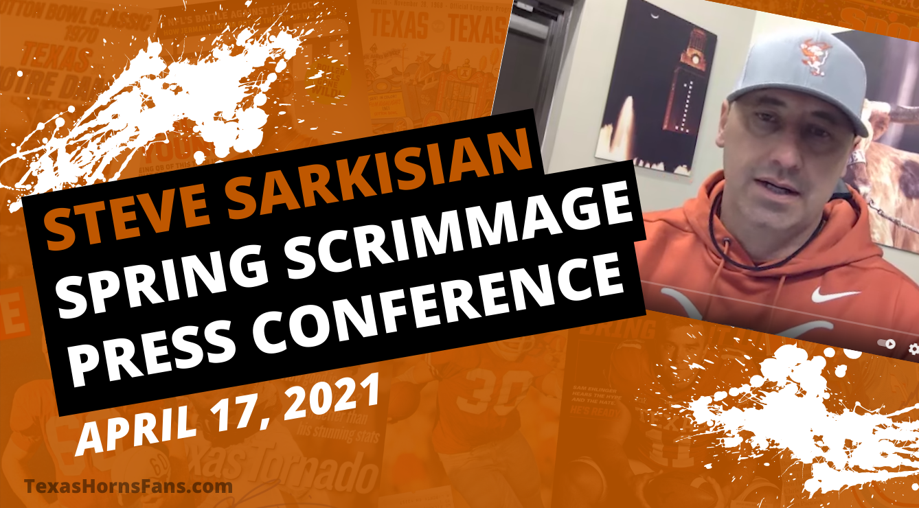 Steve Sarkisian 2nd Spring Scrimmage Press Conference